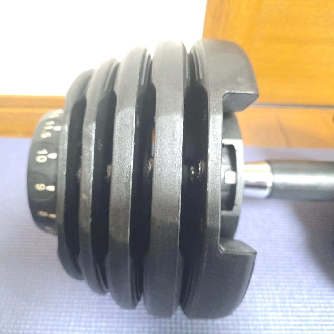 307】初心者用　HAIGEハイガー　可変式ダンベル　24kg×1個 送料込み➀