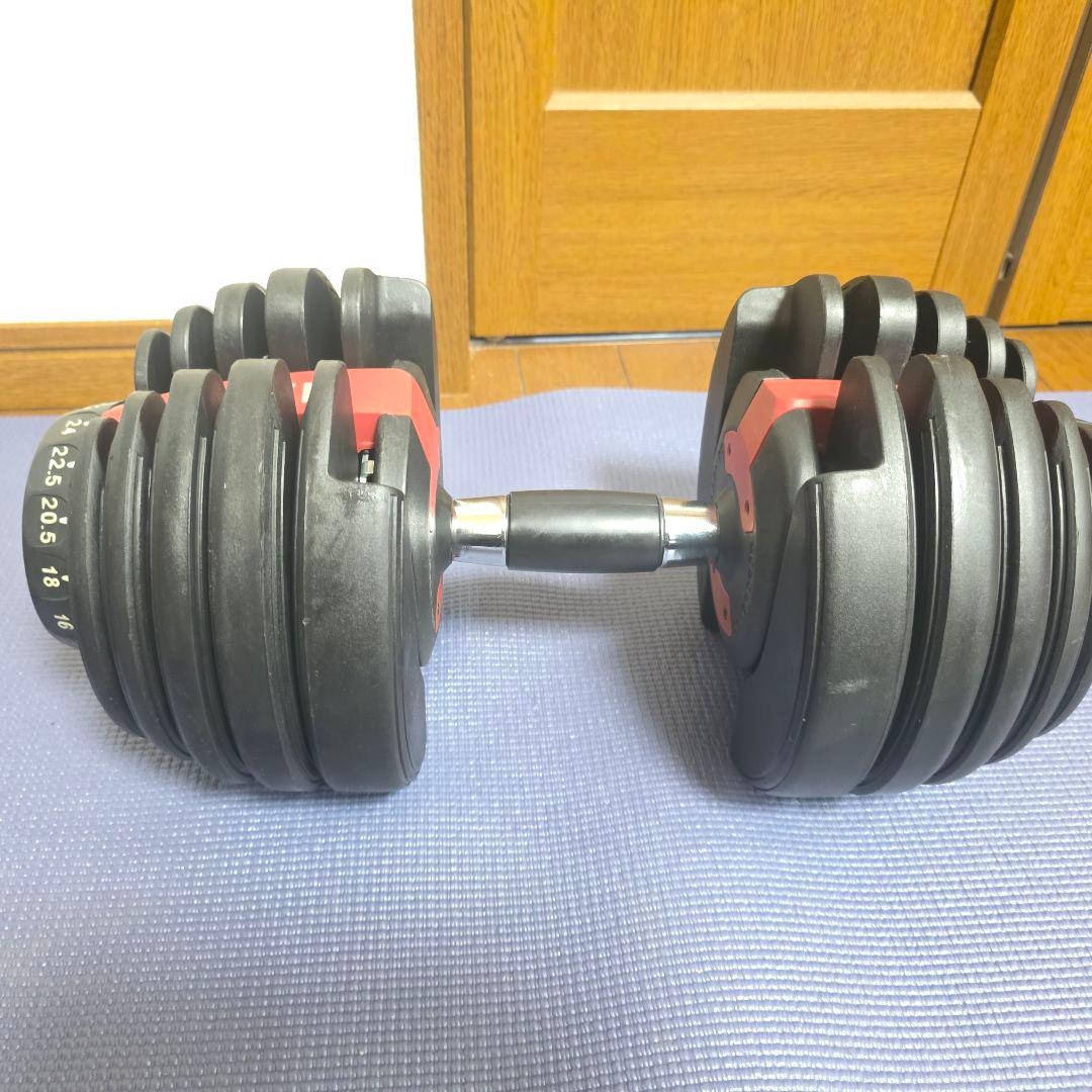 307】初心者用　HAIGEハイガー　可変式ダンベル　24kg×1個 送料込み➀