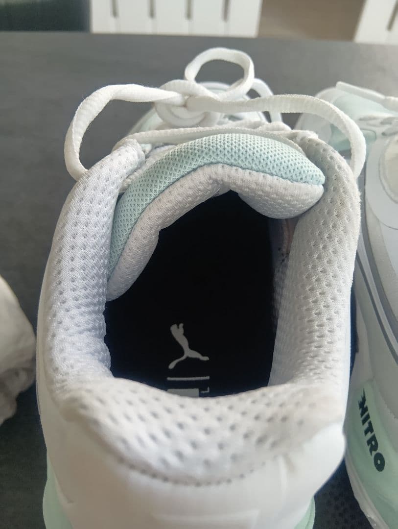 Puma ALL−PRO NITRO SKYBREAK White−aqua