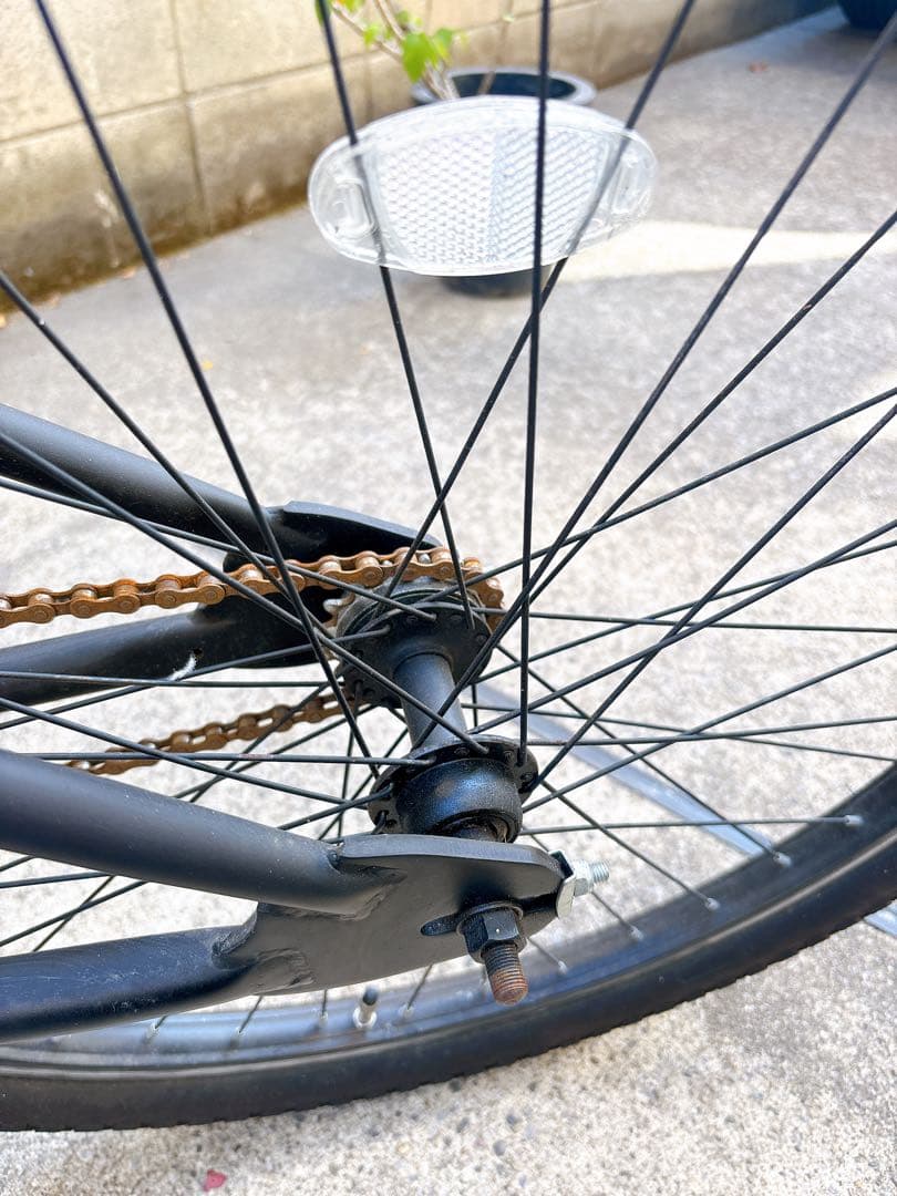 中古 BMX 24インチ マットブラック 完成車