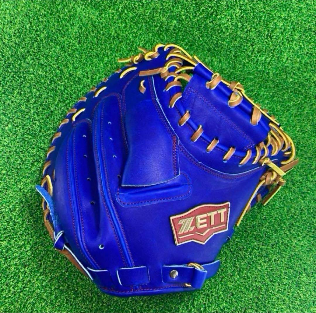 ゼット ZETT 捕手用 キャッチャーミット 硬式野球 グローブ 右投げ 814