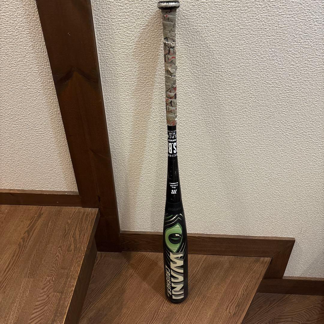 軟式バット 78cm ワニクラッシャー　緑　ワニクラ