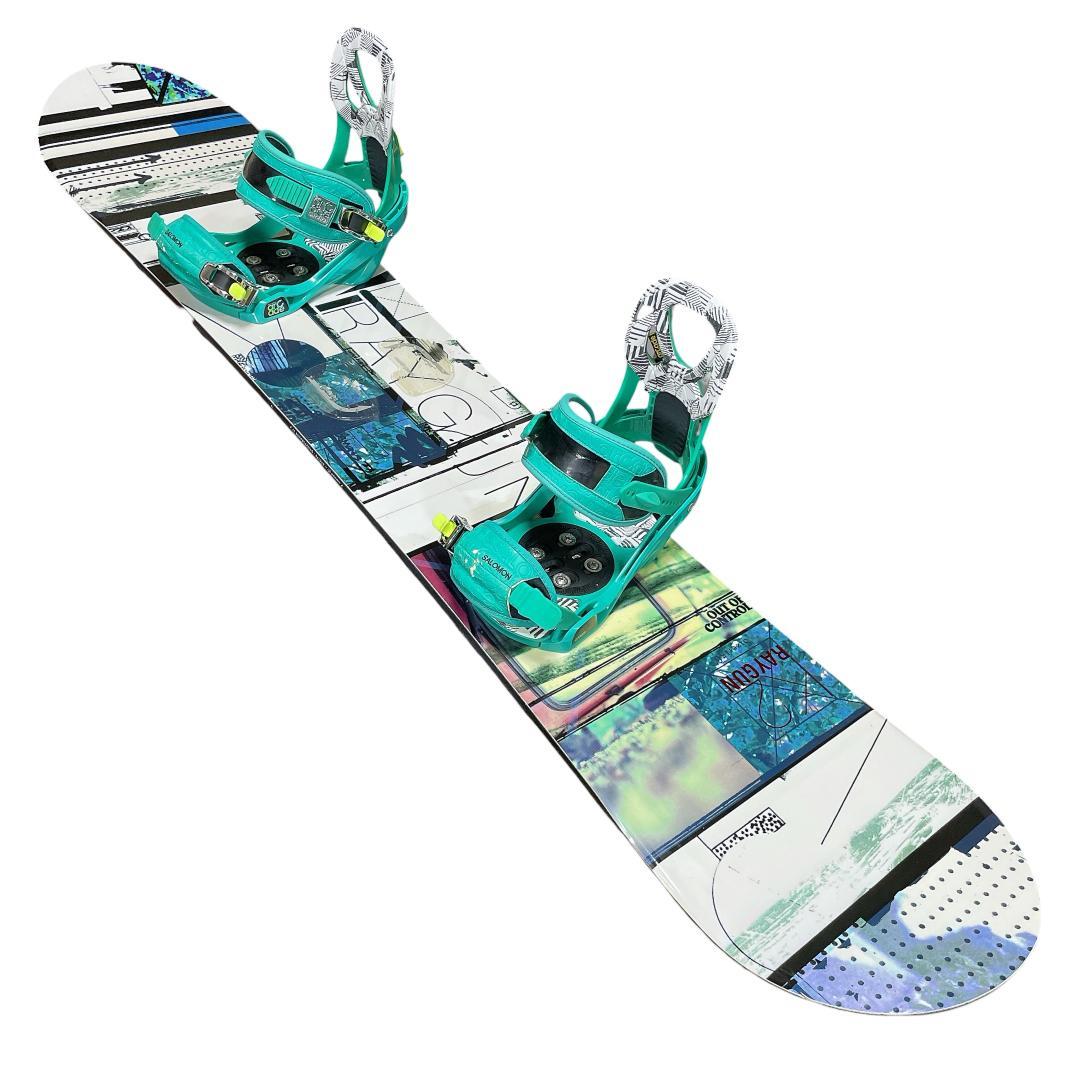 【ボード超美品！】スノーボード2点セット「K2×SALOMON」156 メンズ