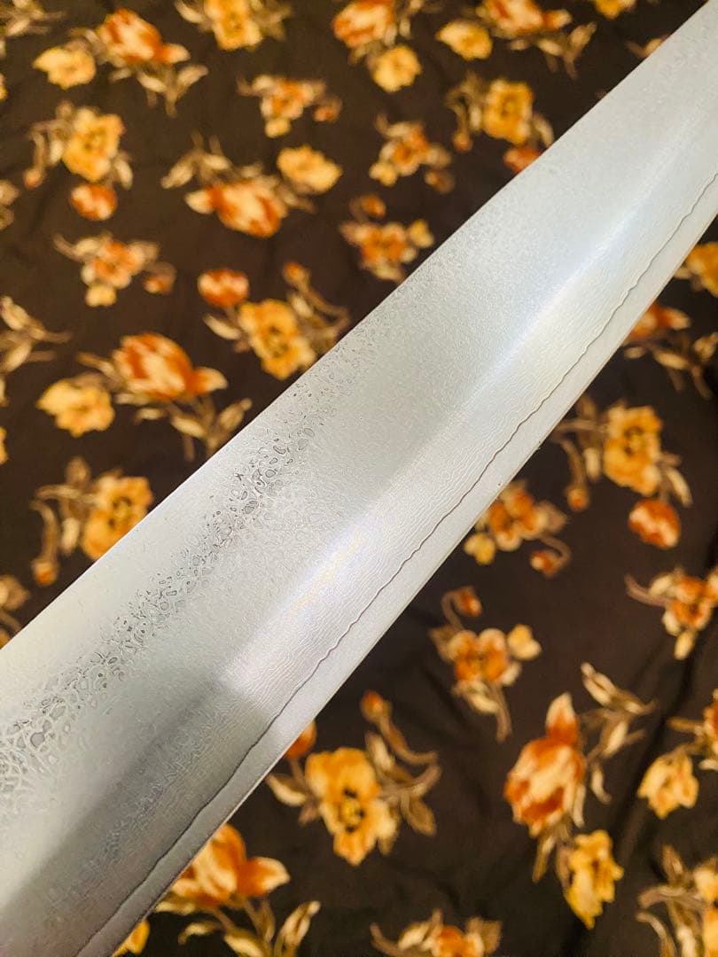 筋引360mm SG2 両刃　ダマスカス 71層