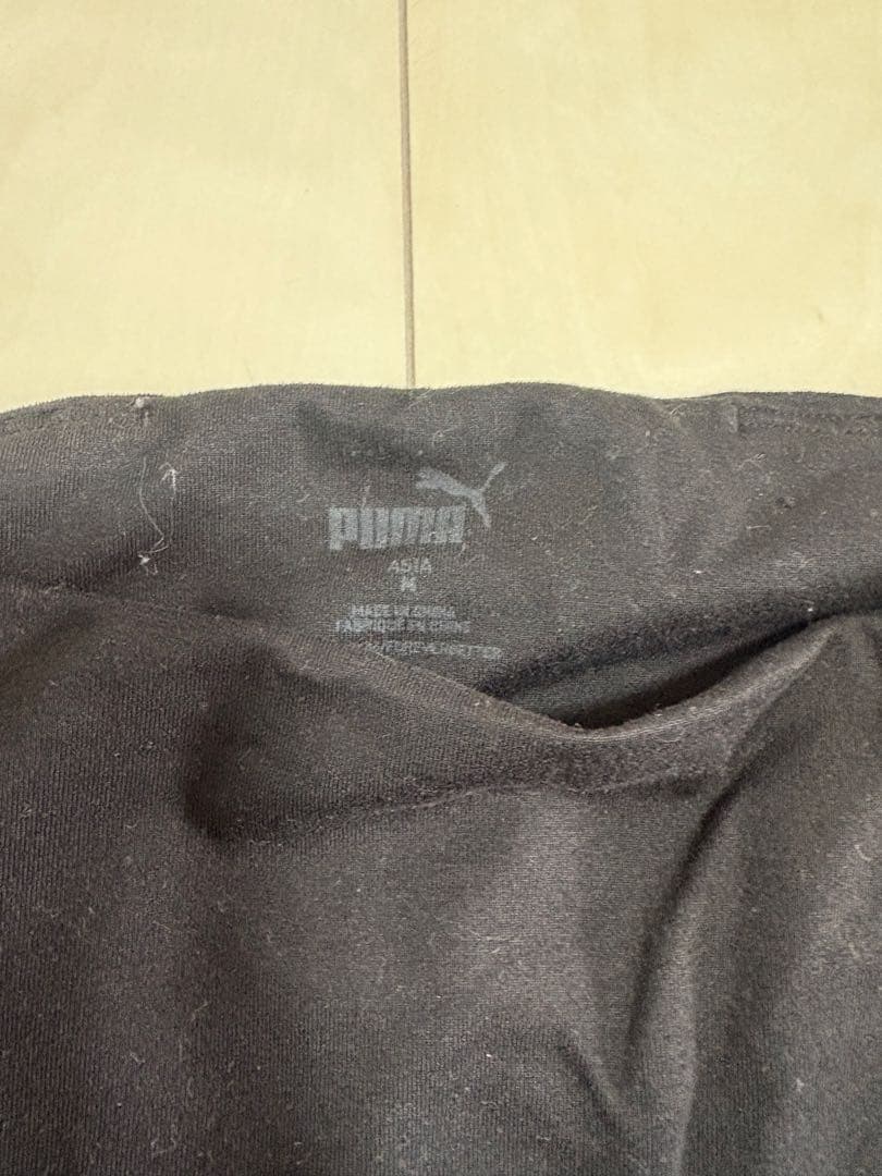 PUMA ブラック タイツ M