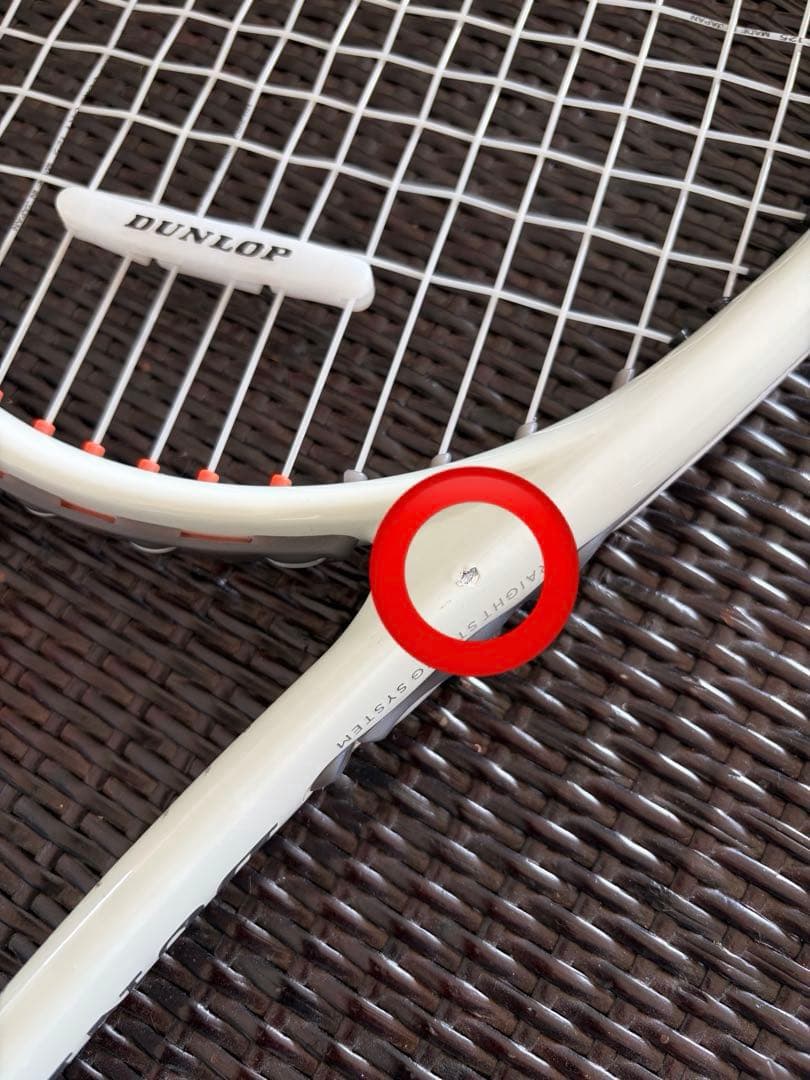 DUNLOP LX800 2024モデル◆数回使用、グリップ、ガットあり