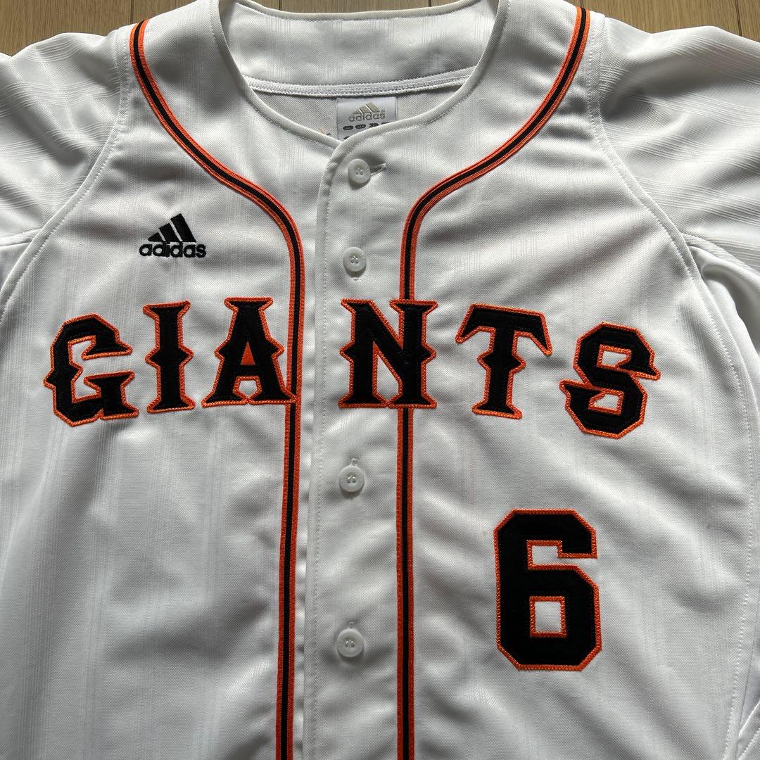 GIANTS 坂本勇人　ユニフォーム 背番号6 adidas 刺繍