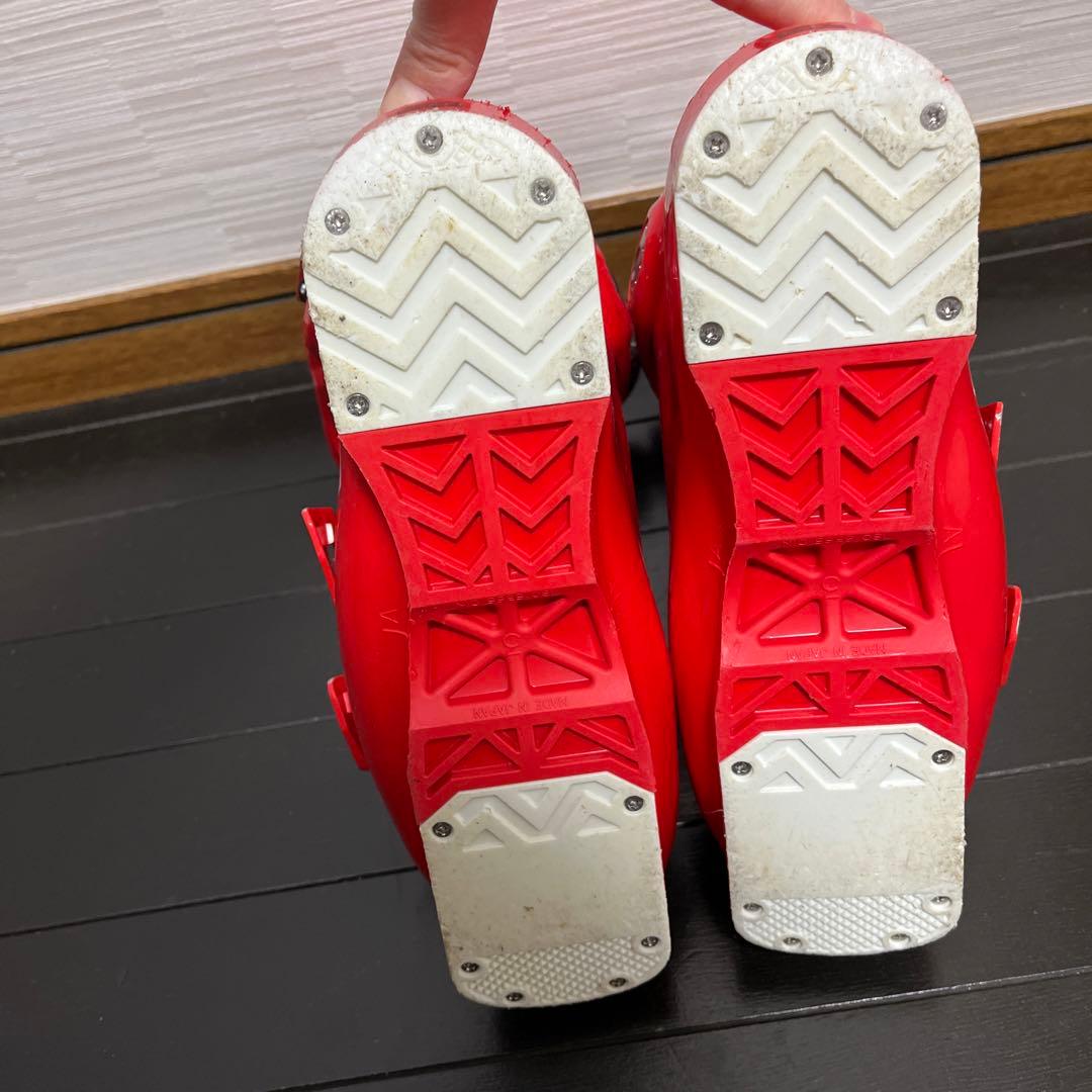 【期間限定お値下げ】REXXAM スキー用ブーツ 赤　23.0センチ