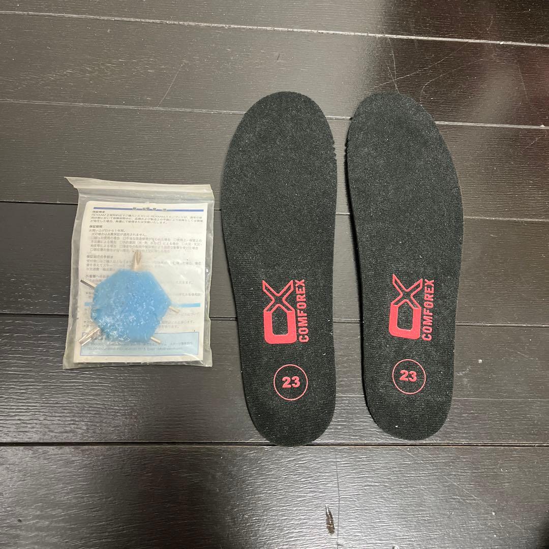 【期間限定お値下げ】REXXAM スキー用ブーツ 赤　23.0センチ