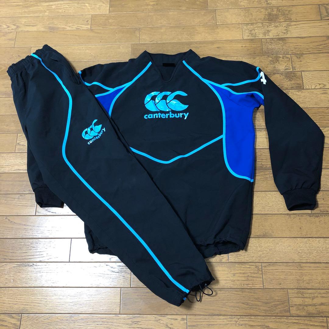 CANTERBURYカンタベリー　プラクティス上下セットサイズL&XL ブラック