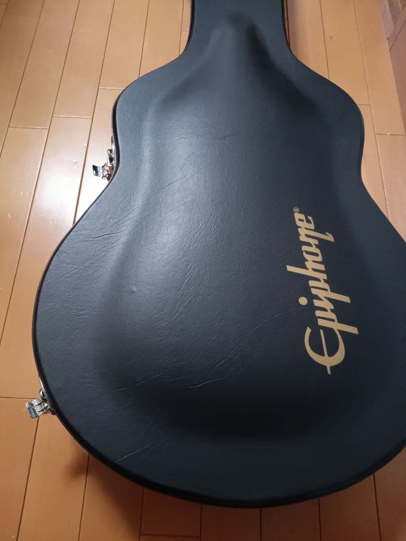 フルアコ エピフォン EmperorII ジョーパス 純正ハードケース付