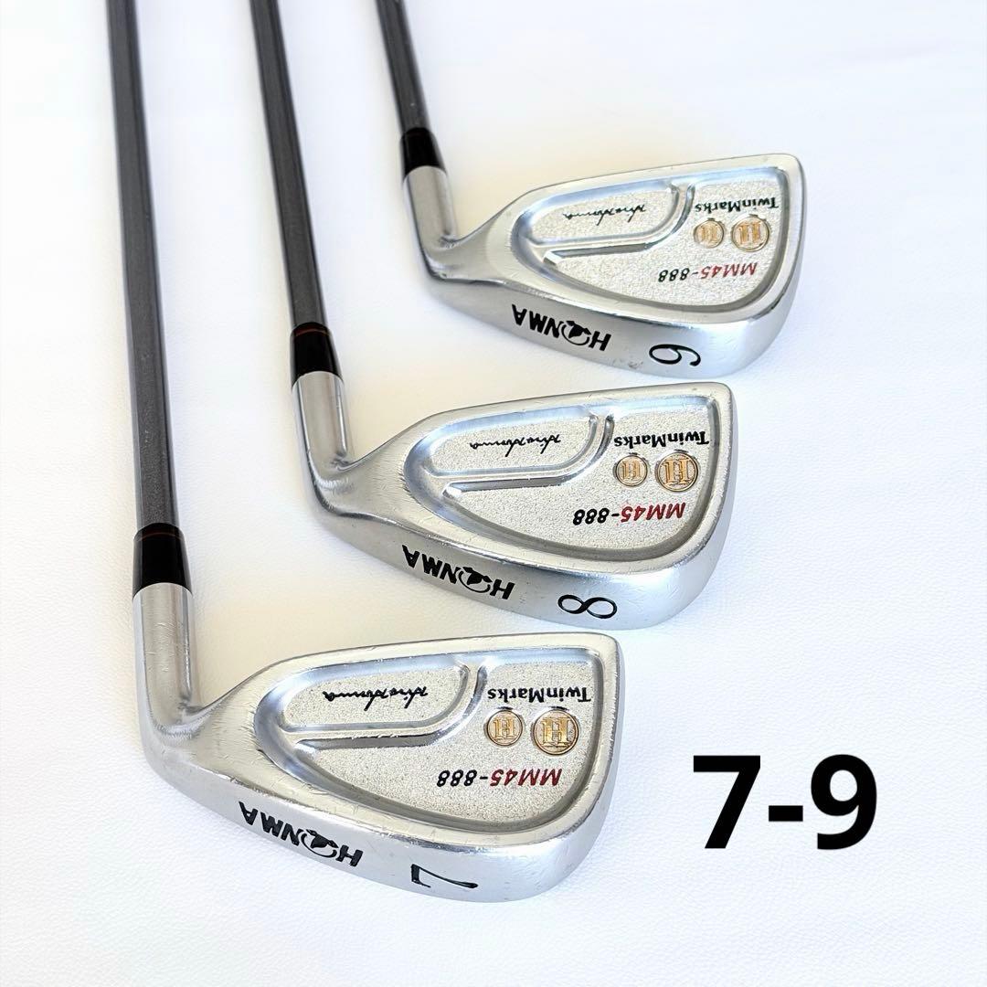 ホンマ　ツインマークス　MM45-888 4-9番　アイアンセット　R