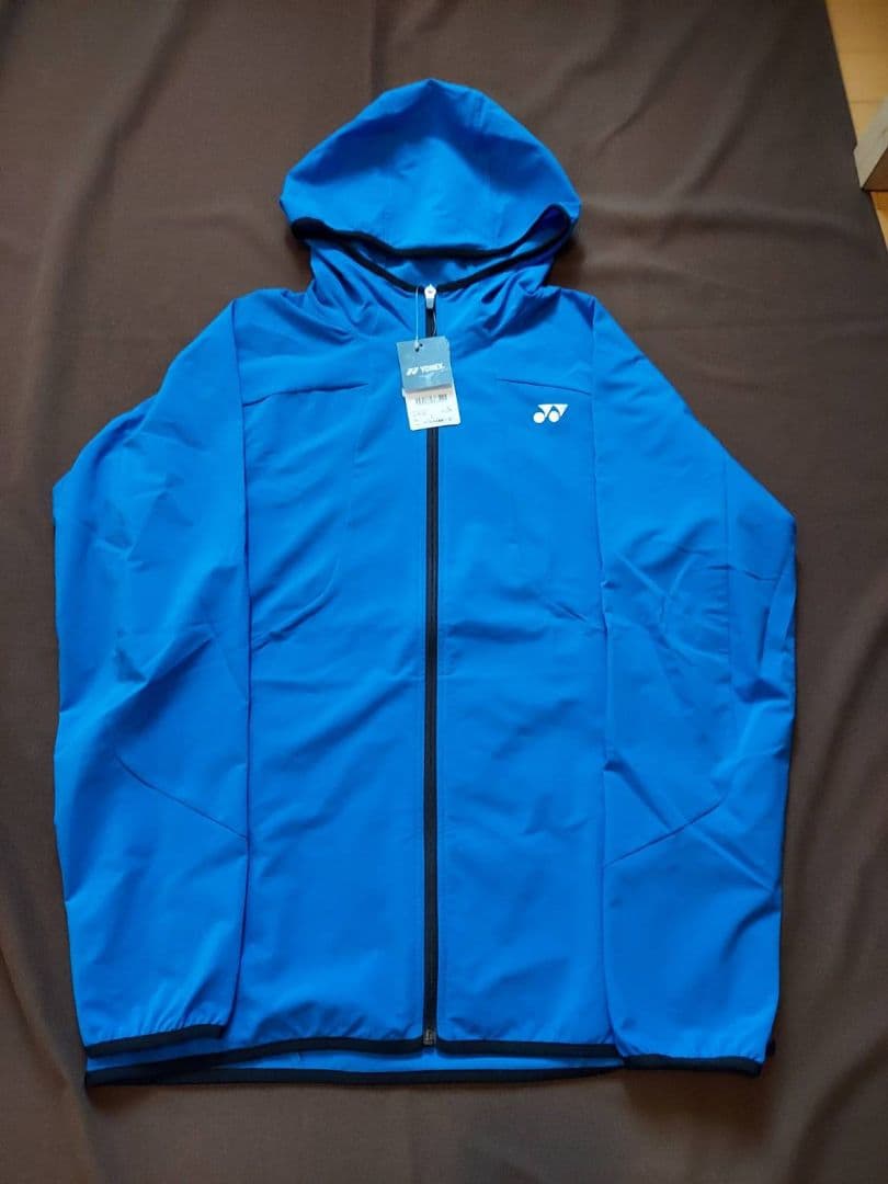 値引き　YONEX　50142　ウォームアップパーカー　L　ブルー