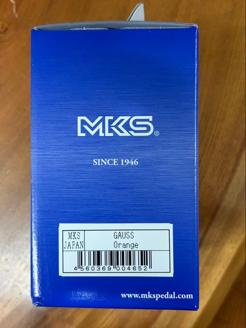 MKS ミカシマGAUSS フラットペダル オレンジ 新品未使用！