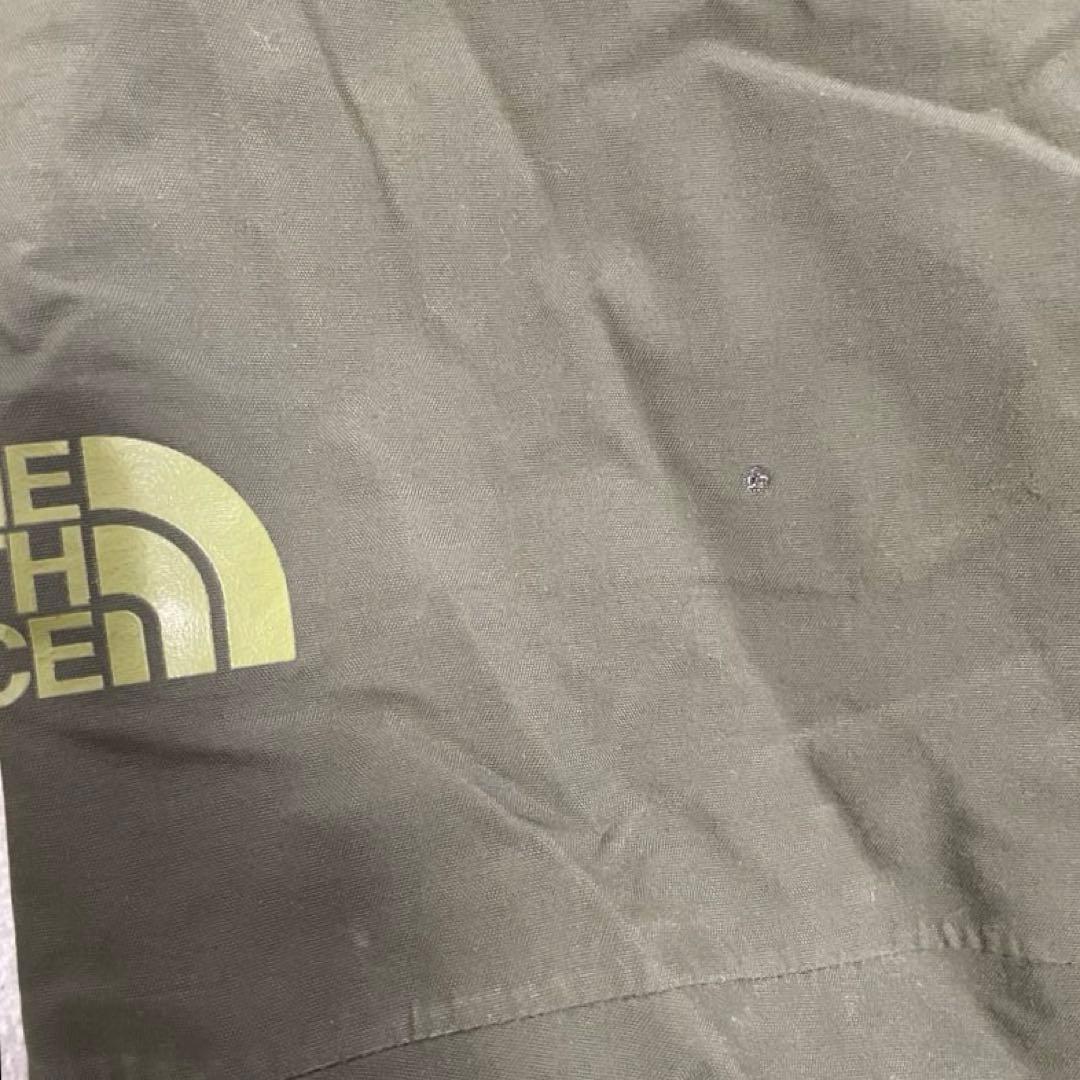 希少RECCO ノースフェイス ゴアテックス ビブパンツ カーキ S 古着