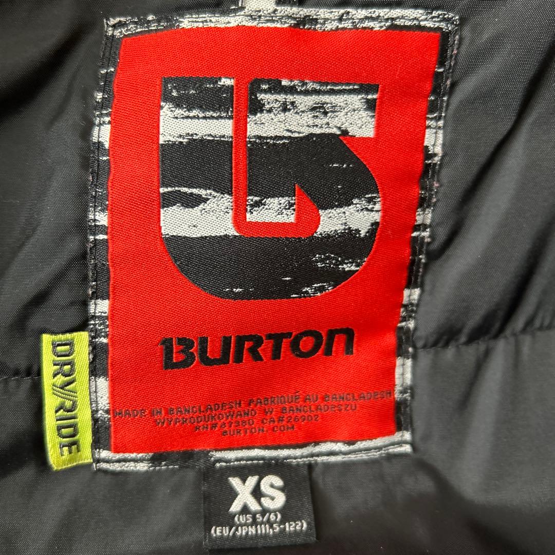 お値下げ　BURTON バートン　キッズウェア　XS
