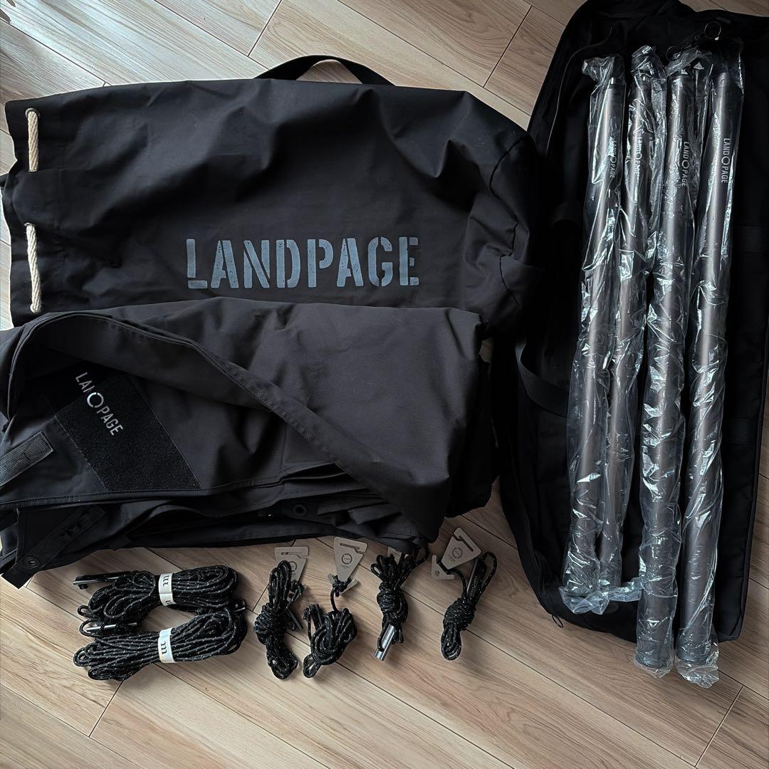 【希少】LAND PAGE HEXA TARP BLACK PANTHER フル