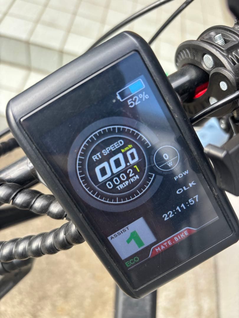 MATE 電動アシスト自転車 ファットタイヤ