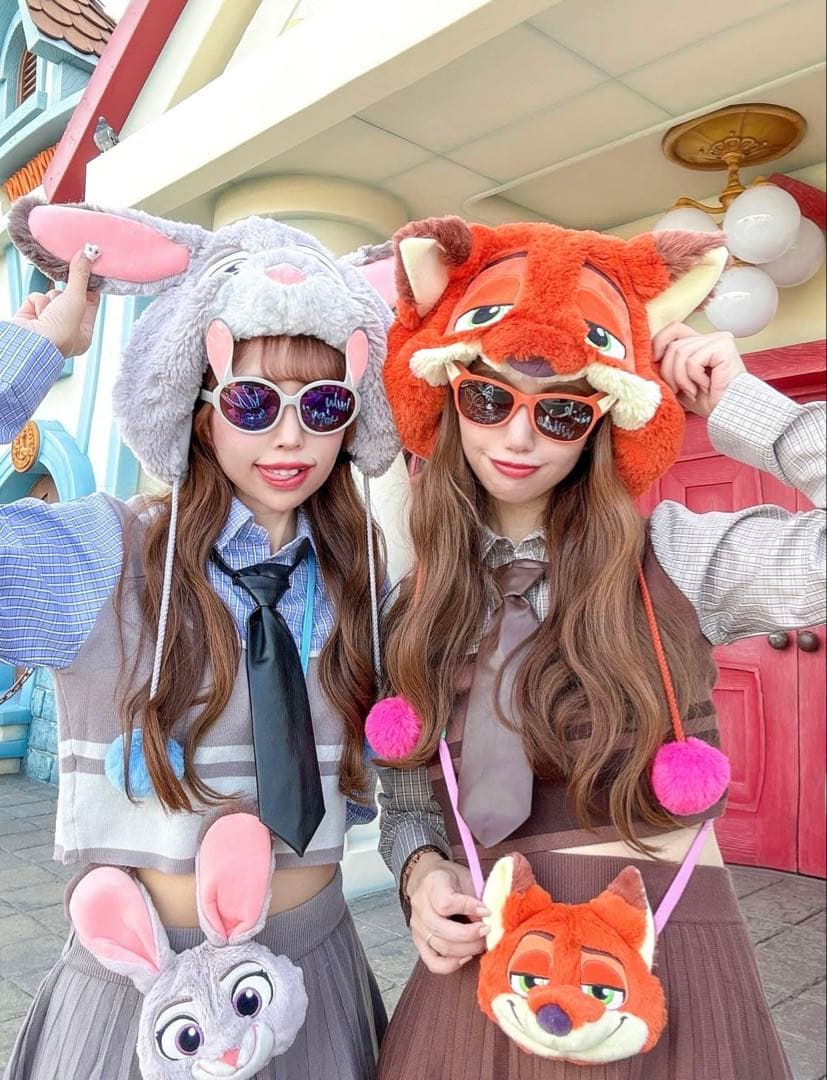 ズートピア ぬいぐるみポーチ 4点セット
