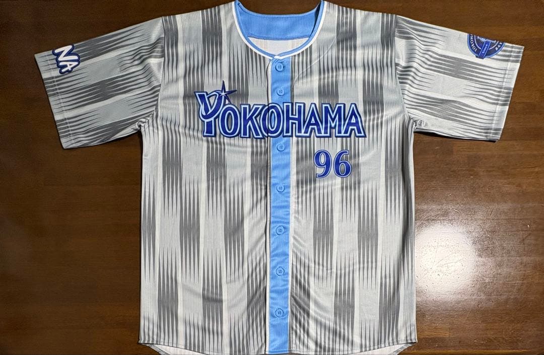 希少 横浜DeNAベイスターズ バウアー ユニフォーム 交流戦 Lサイズ
