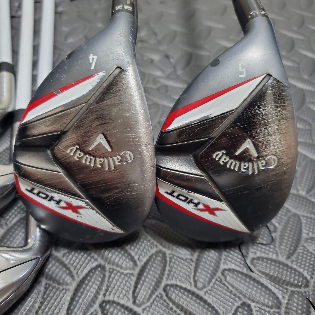希少 Callaway X HOT レフティ アイアン ユーティリティ 8本