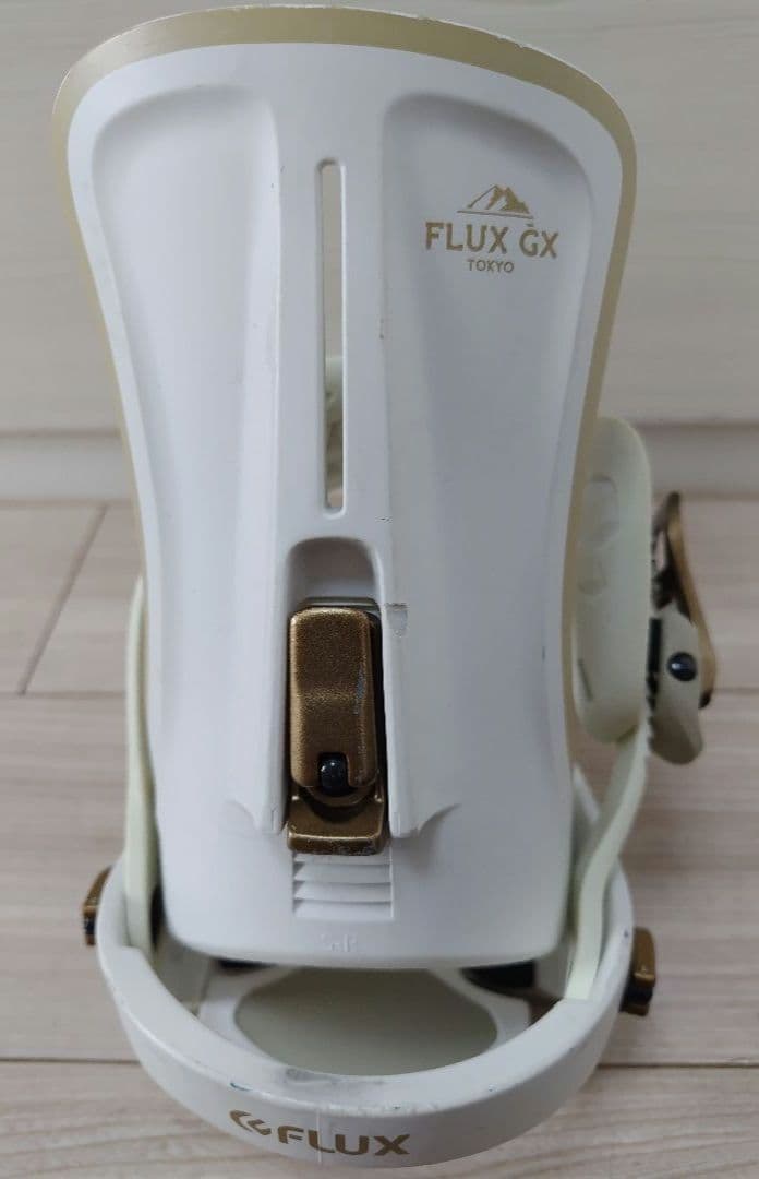 P*i様 FLUX GX スノーボード ビンディング XS ホワイト バインディ