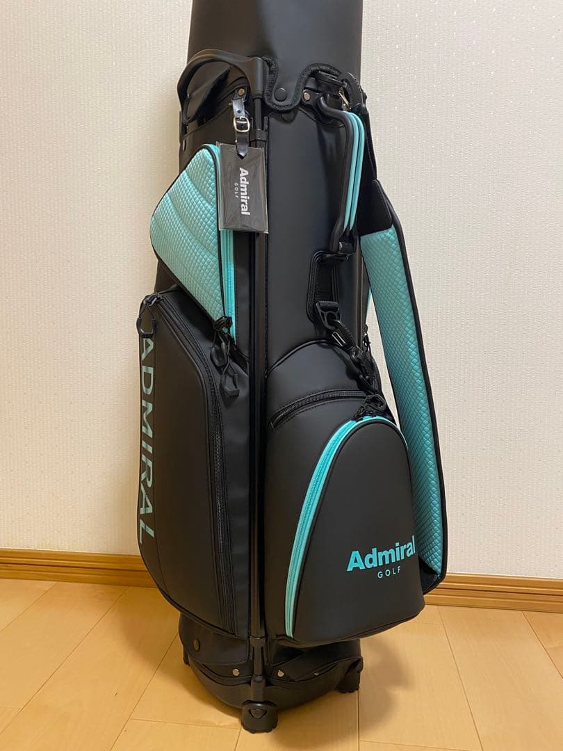 ゴルフキャディバック新品未使用 アドミラルがお買い得‼️ 定価の５5%OFF