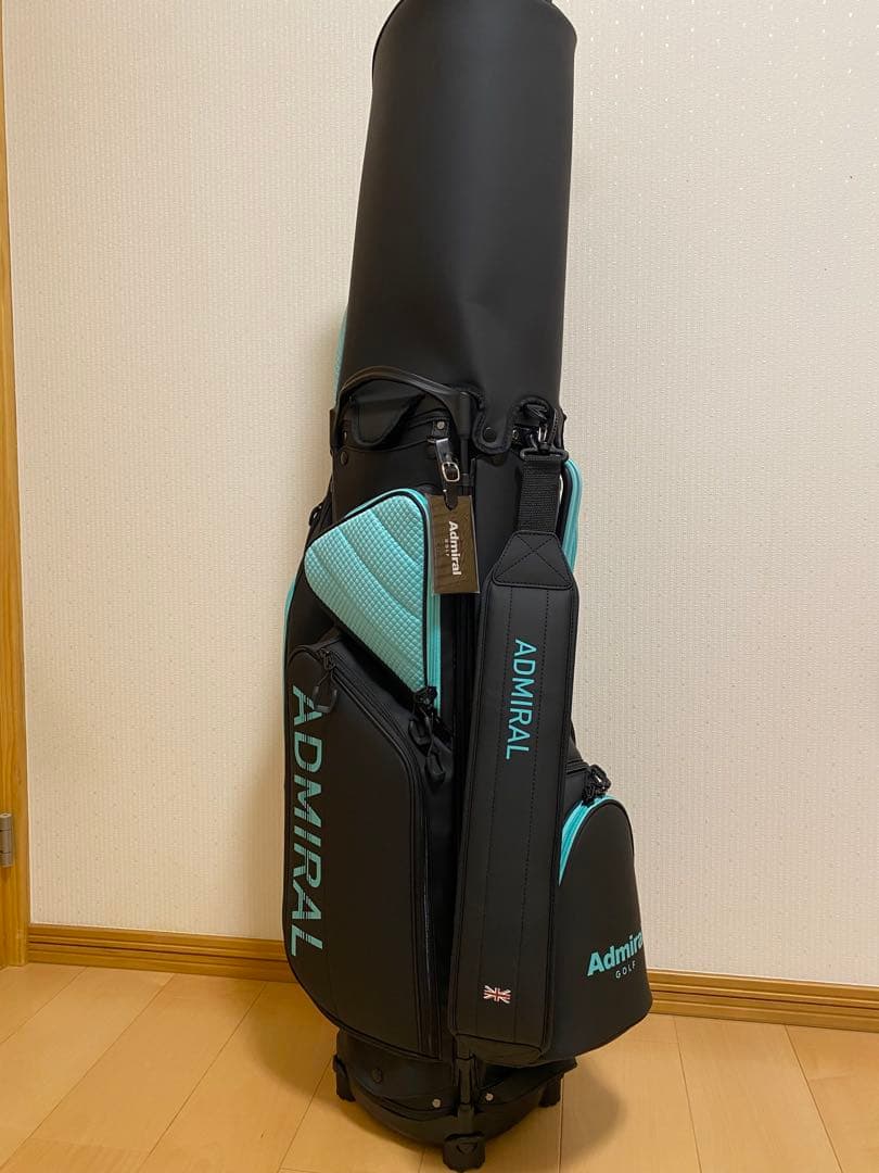 ゴルフキャディバック新品未使用 アドミラルがお買い得‼️ 定価の５5%OFF