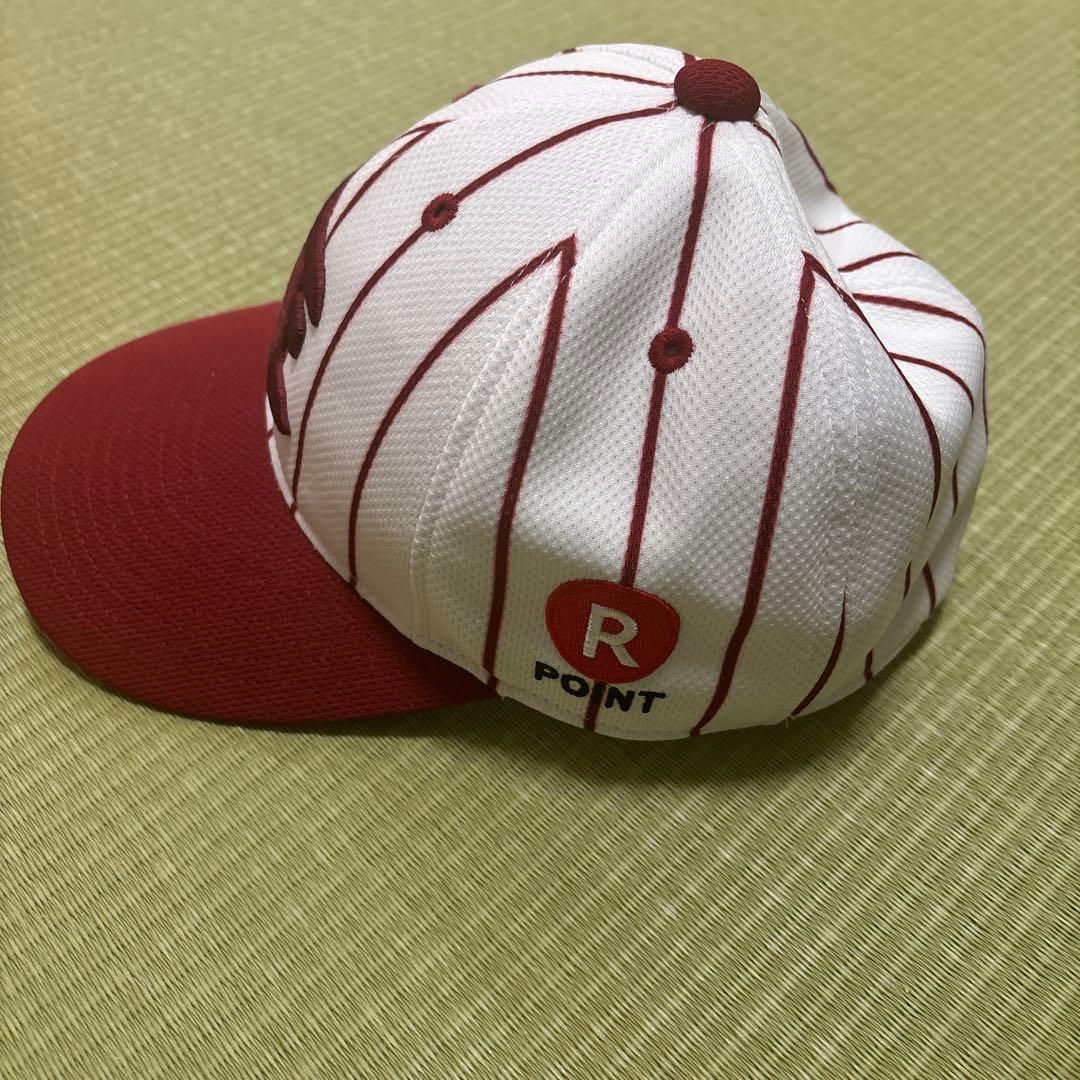 楽天イーグルス 岡島 豪郎実使用 帽子　キャップ　プロ野球