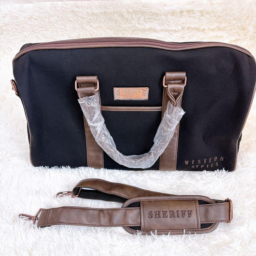 【未使用品】SHERIFF ゴルフバッグ キャンバス 100個限定 2way
