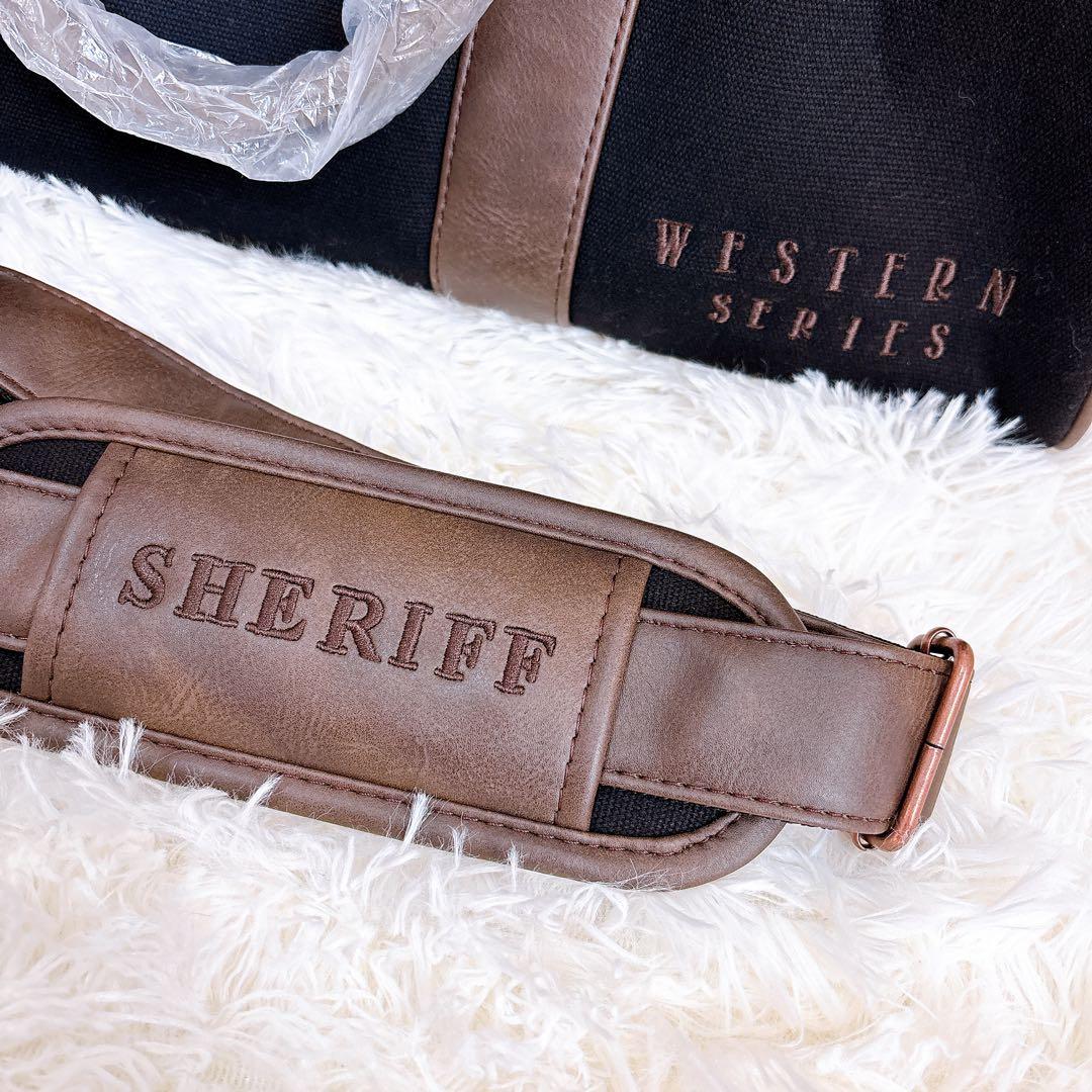 【未使用品】SHERIFF ゴルフバッグ キャンバス 100個限定 2way