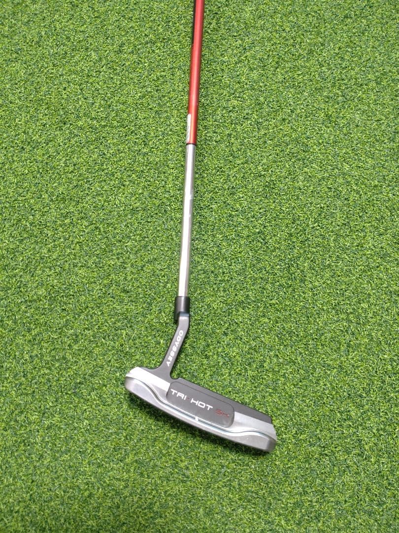 【再々値下げしました】Odyssey Tri Hot パター ヘッドカバー付き