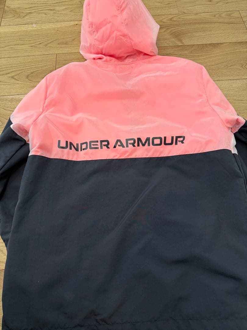 UNDER ARMOUR ジャージ上下セット ピンク/黒