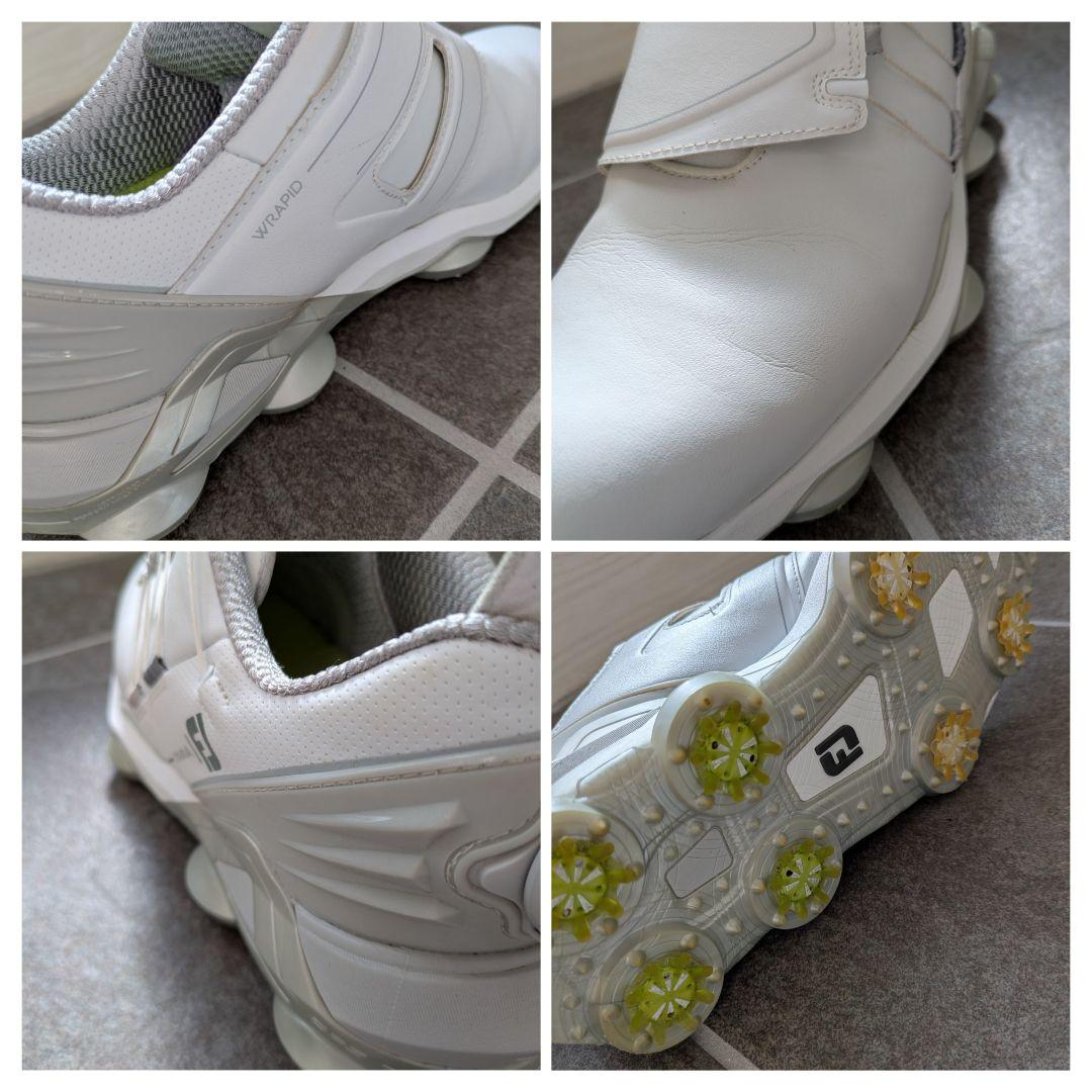 FootJoy メンズ ゴルフシューズ ホワイト 26.5cm