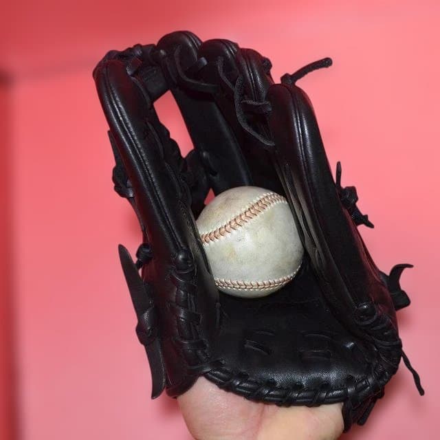 【リペア＆型付け済】Mizuno 一般軟式野球グローブ