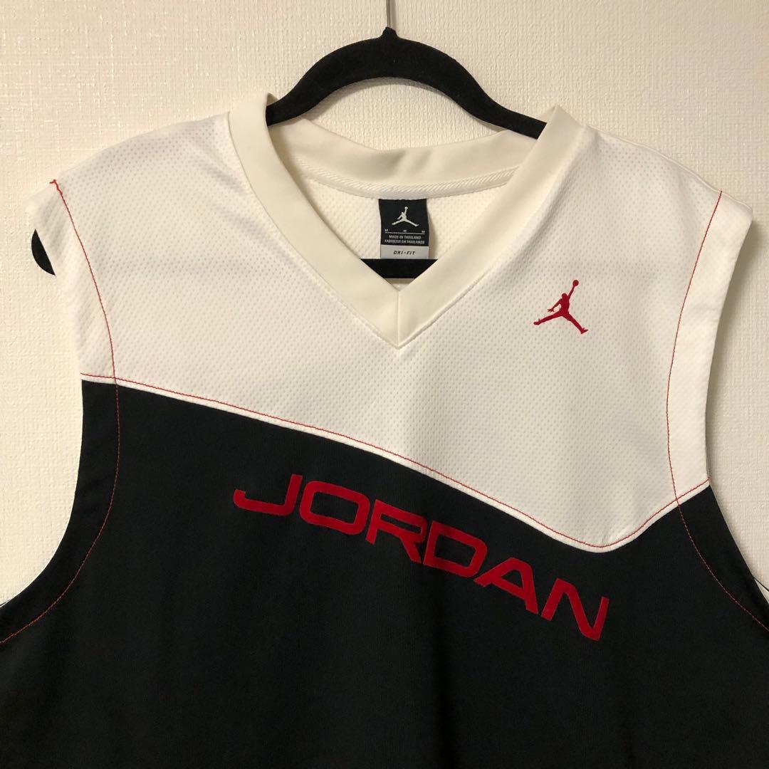 ジョーダン　タンクトップ　ジャージ素材　メンズ　バスケ　ウェア　M
