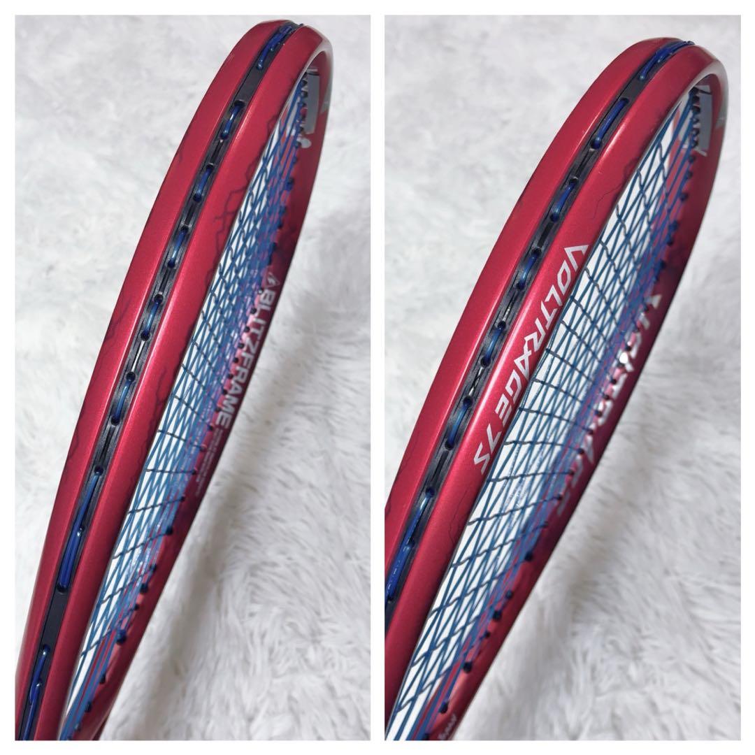 YONEX VOLTRAGE 7S 軟式テニスラケット 紅 クレナイ 日本製