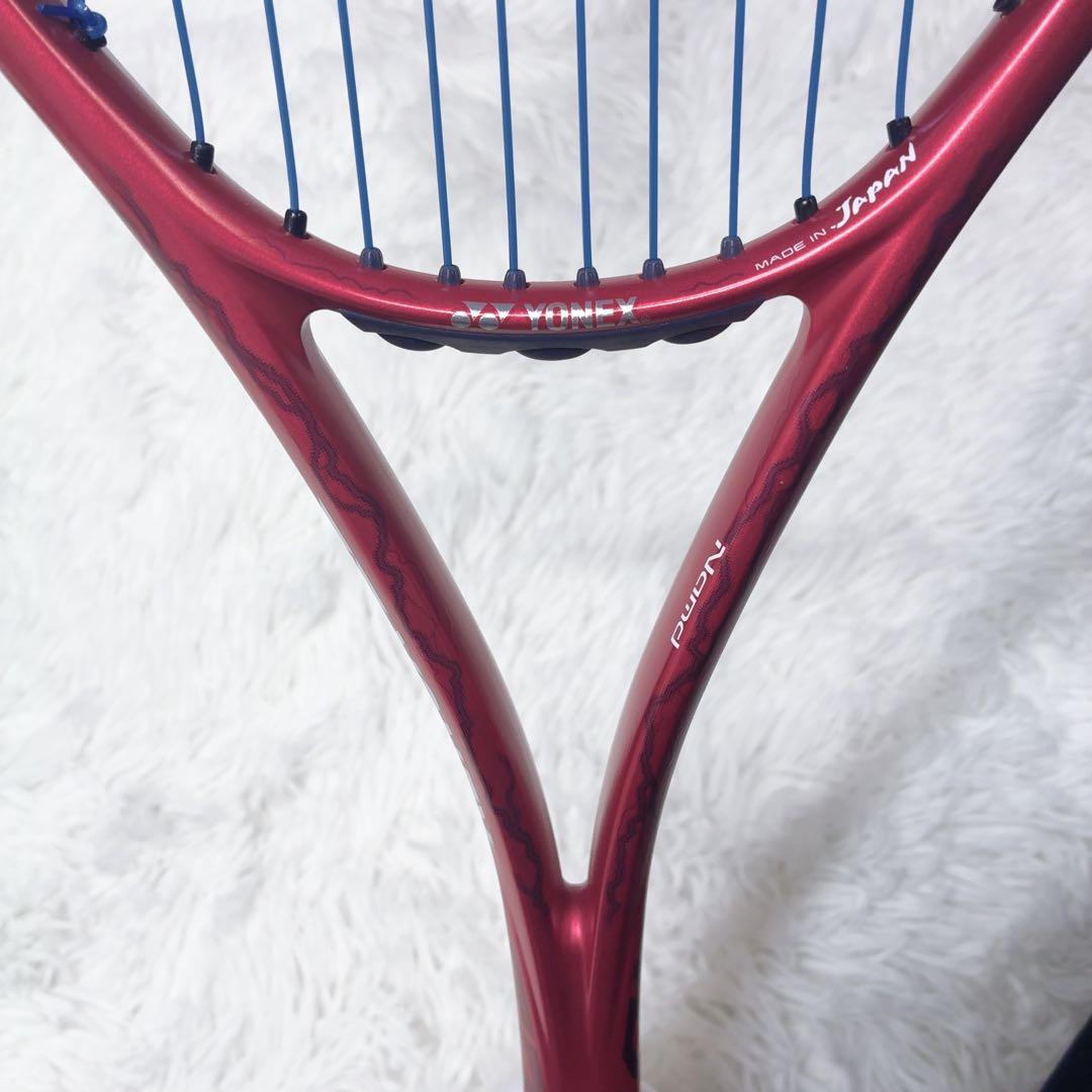YONEX VOLTRAGE 7S 軟式テニスラケット 紅 クレナイ 日本製