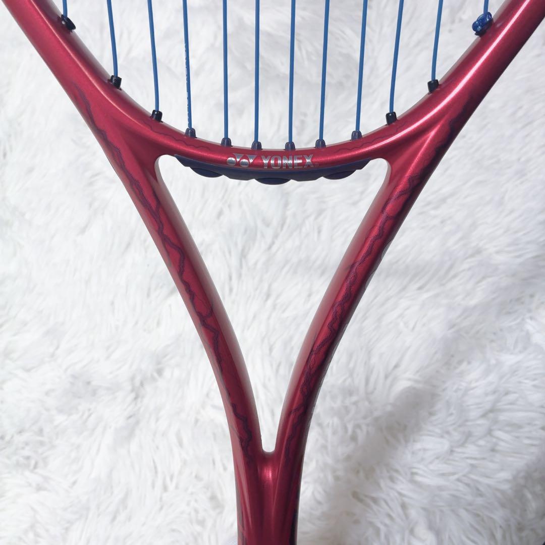 YONEX VOLTRAGE 7S 軟式テニスラケット 紅 クレナイ 日本製