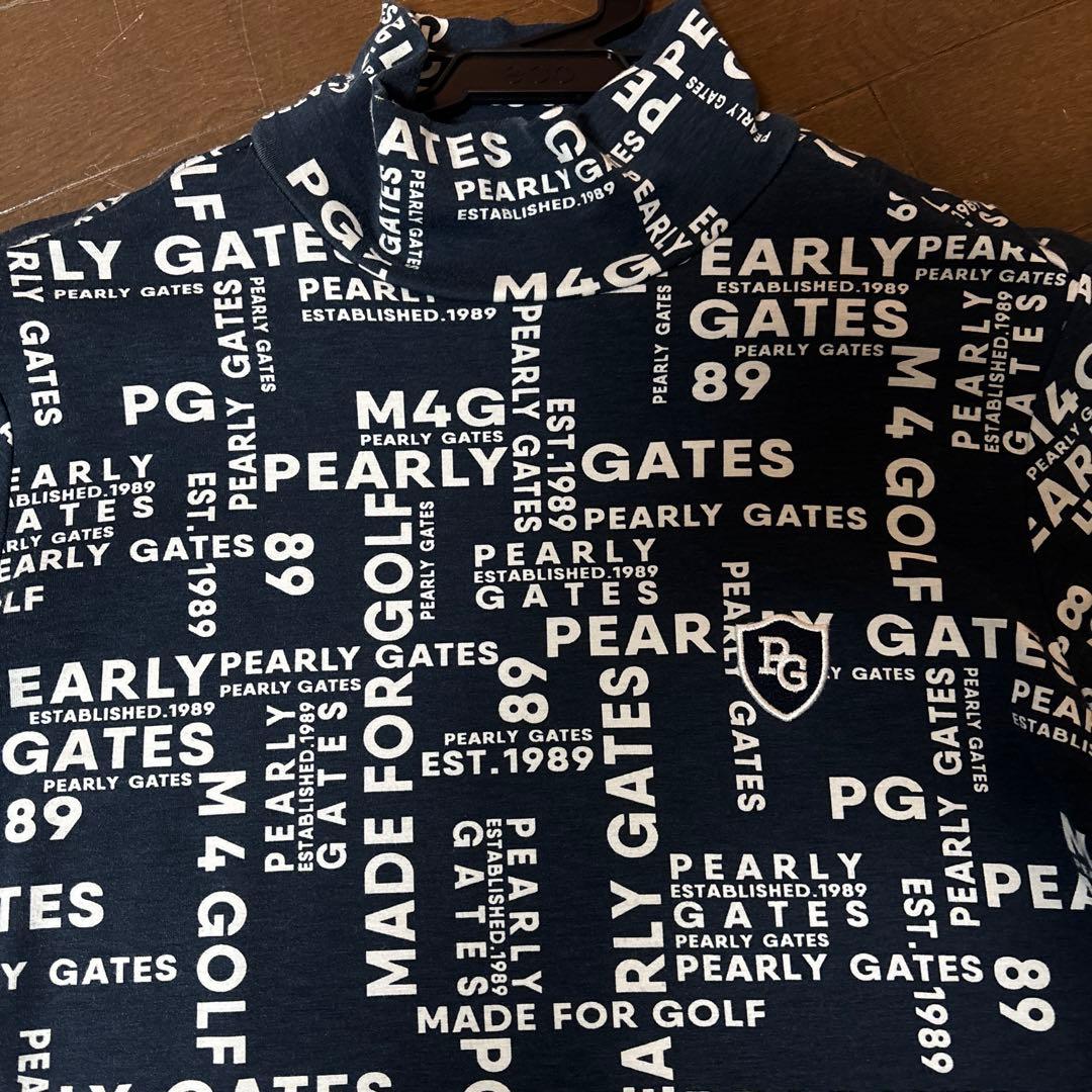 PEARLY GATES ハイネックシャツ ゴルフウェア