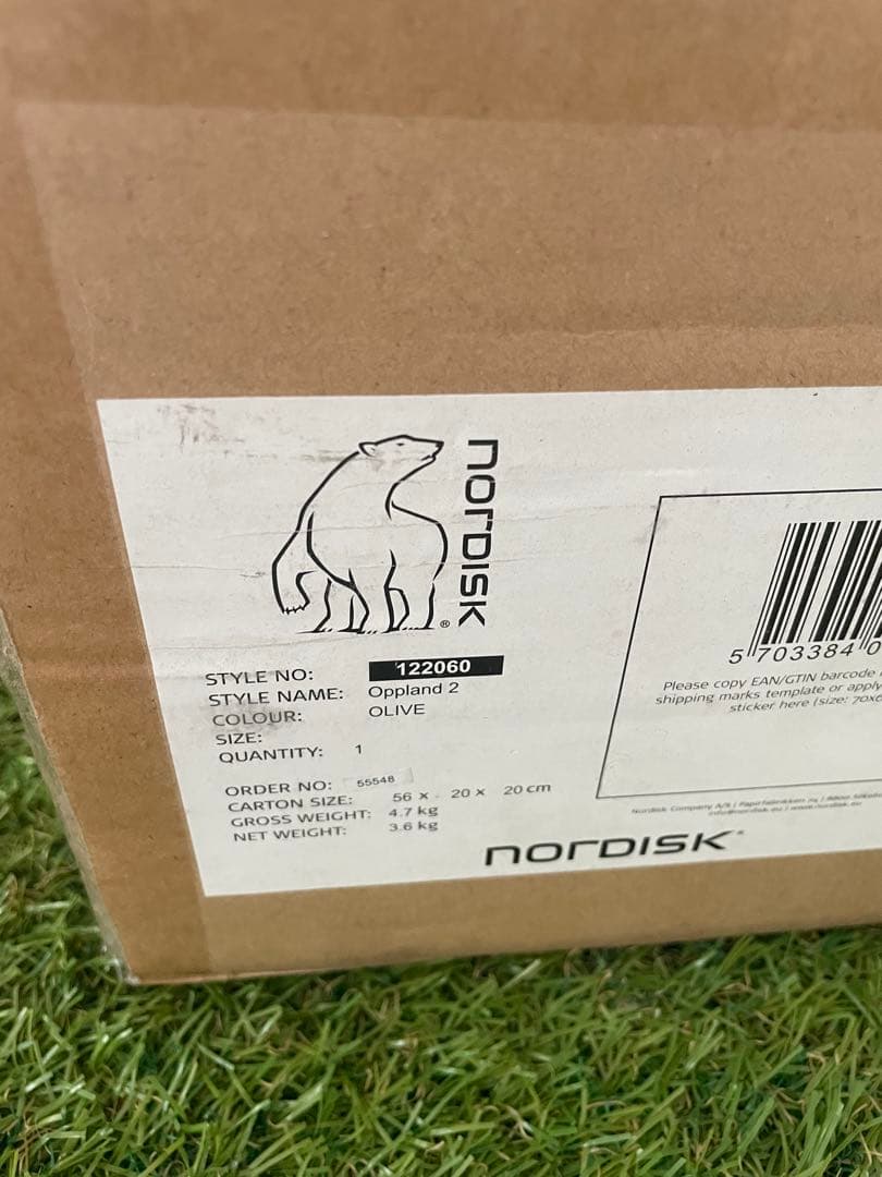 新品　Nordisk Oppland 2 PU ノルディスク オップランド2