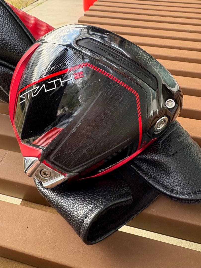 TaylorMade Stealth 2 ドライバー　9度　ヘッド、ヘッドカバー