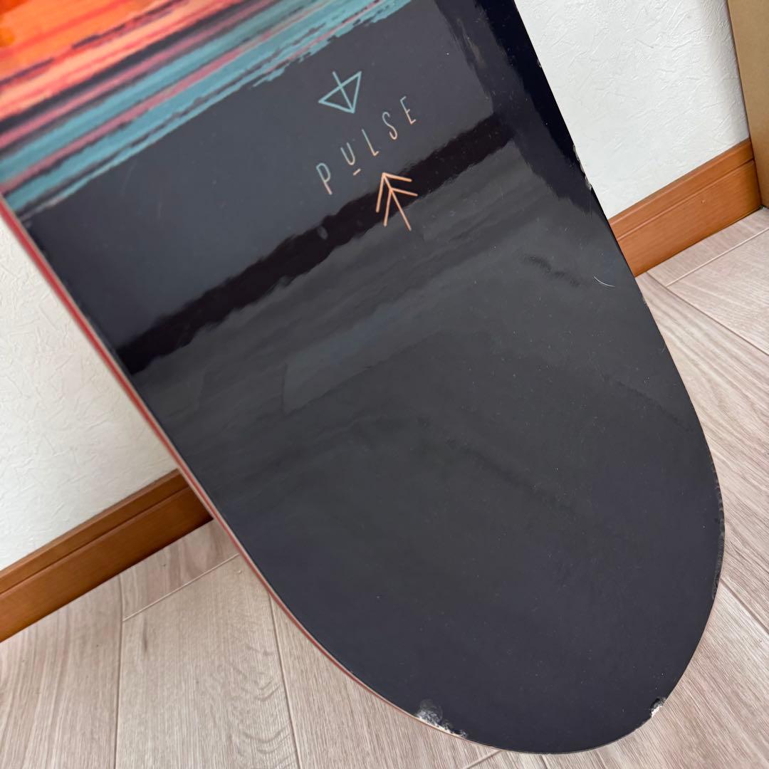 SALOMON PULSE 152cmスノーボードセット