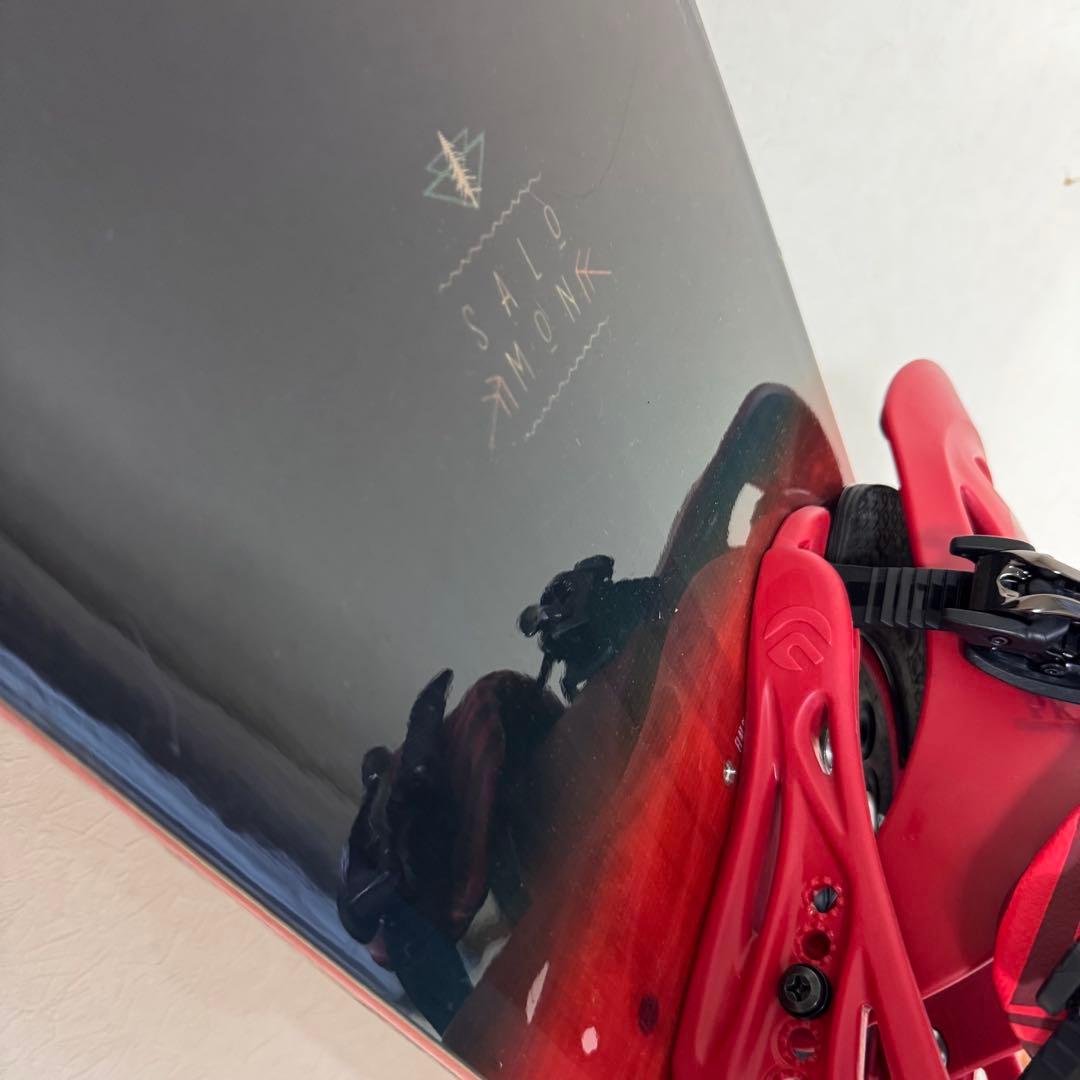 SALOMON PULSE 152cmスノーボードセット