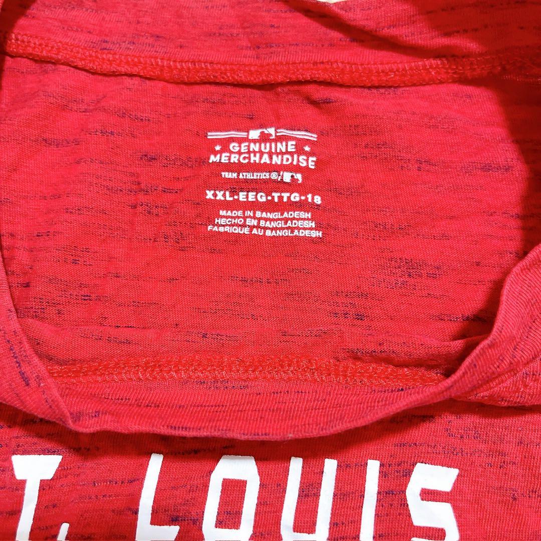 ST. LOUIS CARDINALS ノースリーブTシャツ レッドXXL