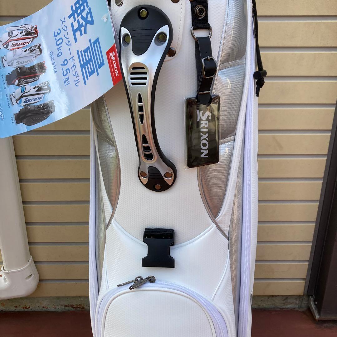 新品❣️ Srixon ゴルフバッグ・キャディバッグ ホワイト