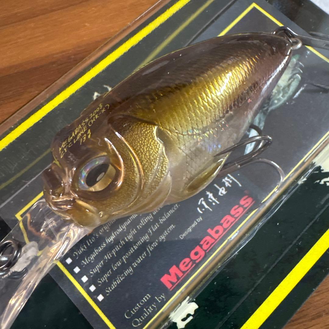 ☆新品☆廃盤☆オールド☆メガバス　サイクロン　5個セット　シュリンプ　クロー