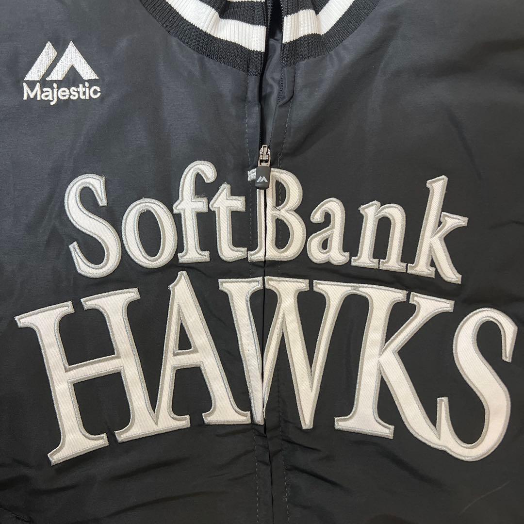 SoftBank Hawks ジャケット Sサイズ ブラック