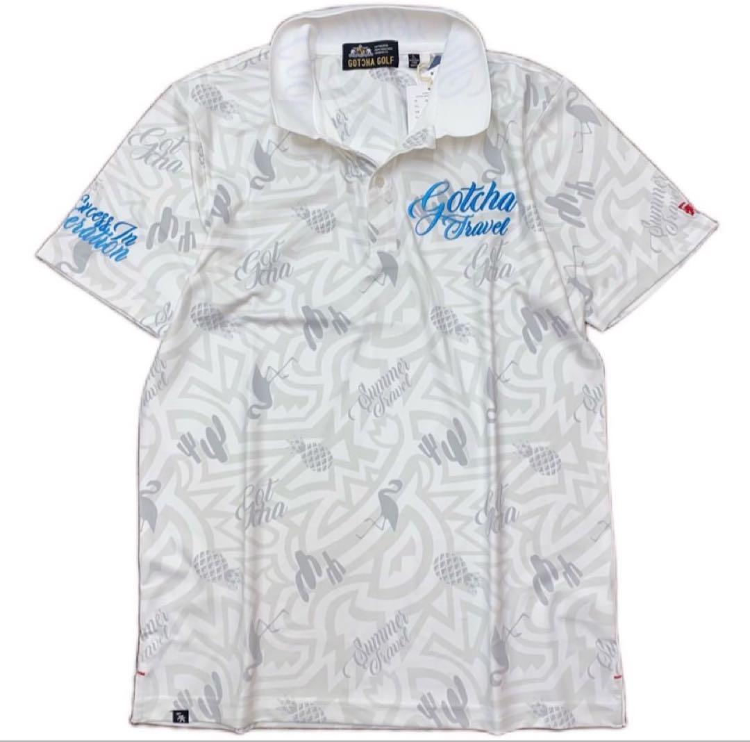 GOTCHA GOLF ポロシャツ 202GG1215-001 Lサイズ