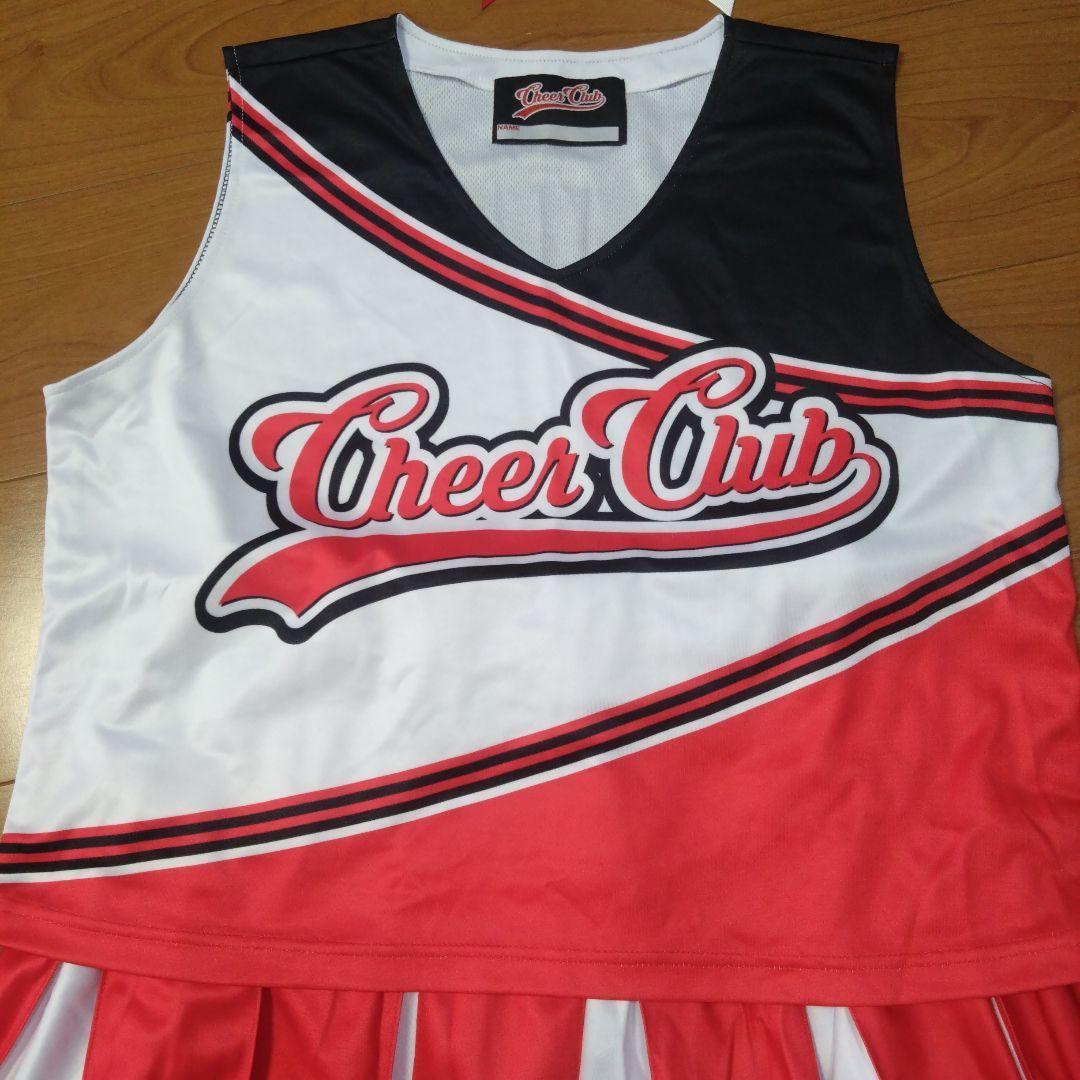 Cheer Club ユニフォーム　上下XLサイズ　リボン付き
